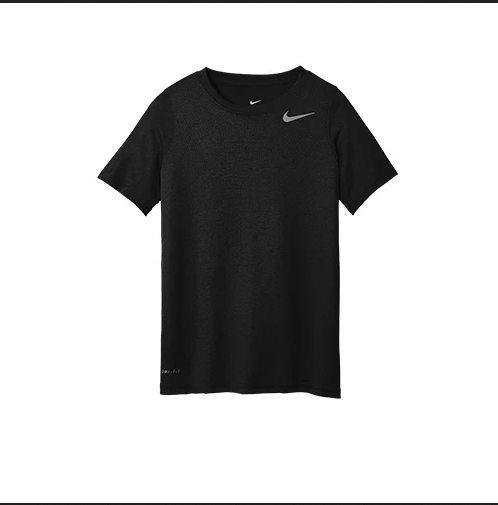 Black Nike Tshirt Half Sleeve (Large)