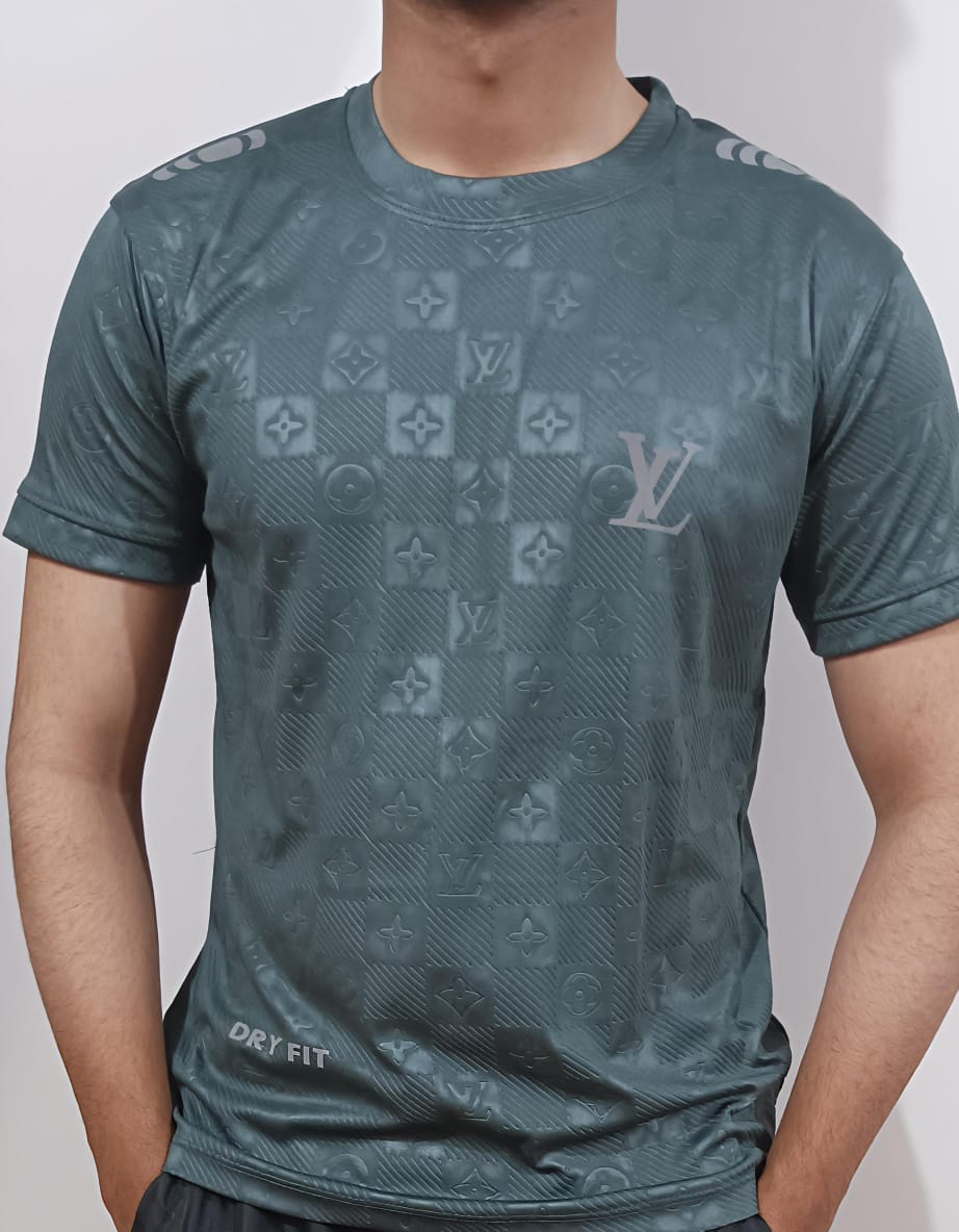 Louis Vuitton Half Sleeve Designer Shirt