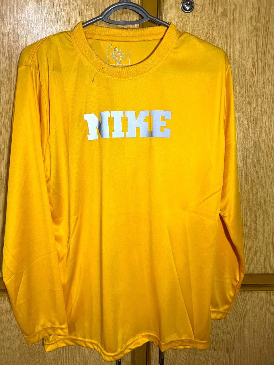 Yellow NIKE Long Sleeve